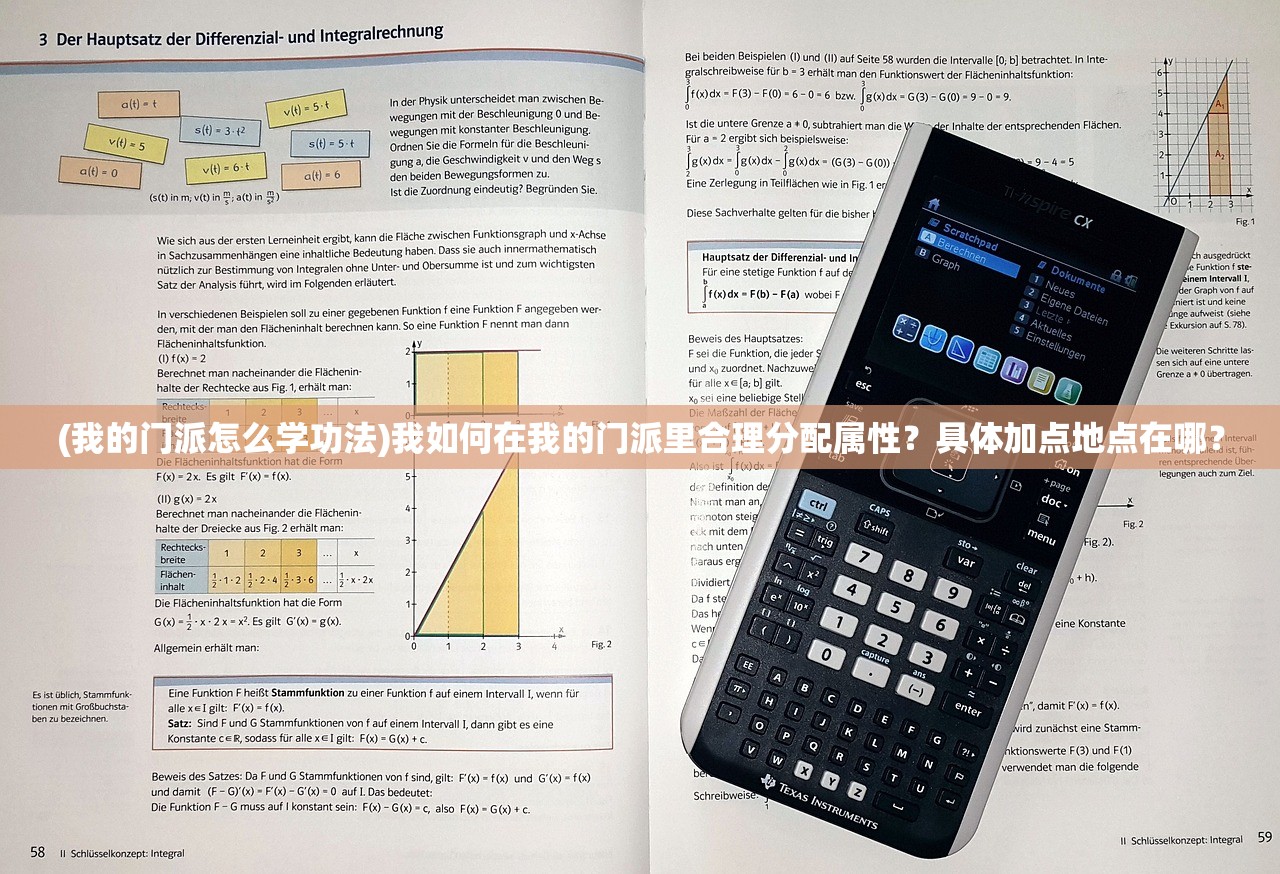 (我的门派怎么学功法)我如何在我的门派里合理分配属性？具体加点地点在哪？